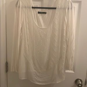 BKE long sleeve embroidered shirt